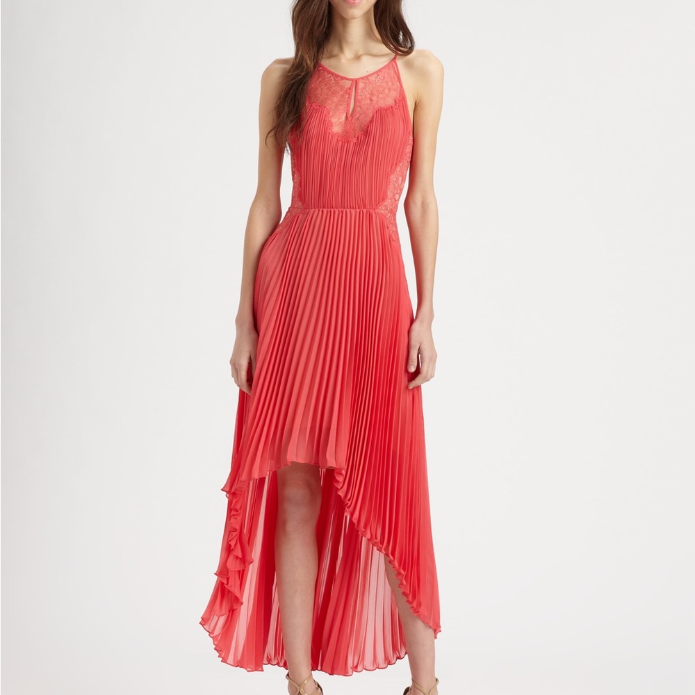 BCBG Maxazria Lace High-low dress